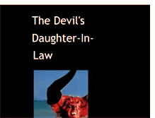 Tablet Screenshot of devilsdaughterinlaw.blogspot.com