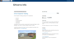 Desktop Screenshot of erhvervs-info.blogspot.com