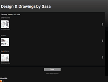 Tablet Screenshot of designbysasa.blogspot.com
