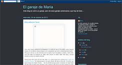 Desktop Screenshot of elgarajedemaria.blogspot.com