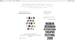 Desktop Screenshot of bergmanfestival.blogspot.com