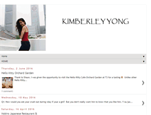 Tablet Screenshot of kimberleyyong.blogspot.com