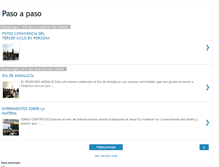Tablet Screenshot of pasoapasotercerciclo.blogspot.com