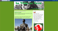 Desktop Screenshot of lavidaesvero.blogspot.com