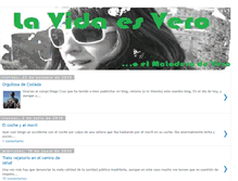 Tablet Screenshot of lavidaesvero.blogspot.com