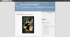 Desktop Screenshot of interven-acontratiempo.blogspot.com