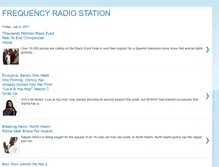 Tablet Screenshot of frequency360radio.blogspot.com