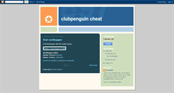 Desktop Screenshot of clubpenguincheat-nuwfallel.blogspot.com