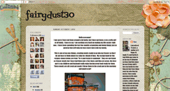 Desktop Screenshot of fairydust30.blogspot.com