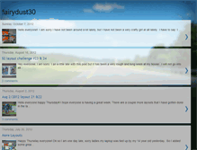 Tablet Screenshot of fairydust30.blogspot.com