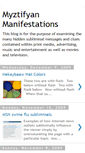 Mobile Screenshot of myztifyan.blogspot.com