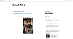 Desktop Screenshot of hax4info.blogspot.com