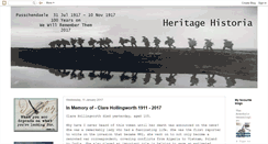 Desktop Screenshot of heritagehistoria.blogspot.com