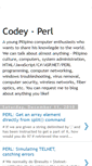 Mobile Screenshot of codey-perl.blogspot.com