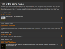 Tablet Screenshot of filmofthesamename.blogspot.com