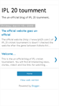 Mobile Screenshot of ipl20cricket.blogspot.com
