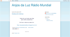Desktop Screenshot of anjosdaluzradiomundial.blogspot.com