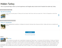 Tablet Screenshot of hiddenturkey.blogspot.com