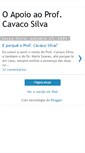 Mobile Screenshot of euvotocavacosilva.blogspot.com