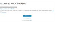 Tablet Screenshot of euvotocavacosilva.blogspot.com