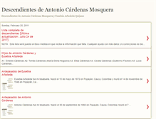 Tablet Screenshot of antoniocardenasmosquera.blogspot.com