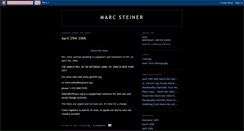 Desktop Screenshot of marcsteiner.blogspot.com