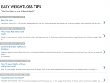 Tablet Screenshot of easyweightlosstip.blogspot.com