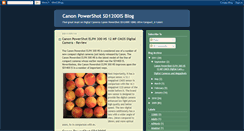 Desktop Screenshot of canonpowershotsd1200is.blogspot.com