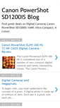Mobile Screenshot of canonpowershotsd1200is.blogspot.com