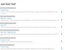 Tablet Screenshot of josheslergolf.blogspot.com