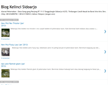 Tablet Screenshot of kelincisidoarjo.blogspot.com
