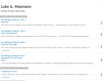 Tablet Screenshot of lukeholzmann.blogspot.com