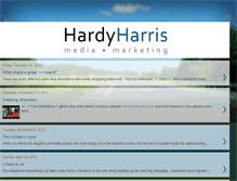 Tablet Screenshot of hardyharris.blogspot.com