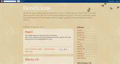 Desktop Screenshot of deeelicious-deeelicious.blogspot.com