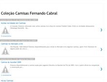 Tablet Screenshot of camisasfutebolclube.blogspot.com