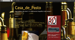 Desktop Screenshot of casadepasto-paulo.blogspot.com