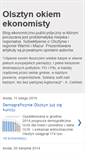 Mobile Screenshot of olsztynski.blogspot.com