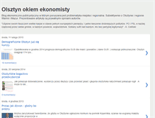 Tablet Screenshot of olsztynski.blogspot.com