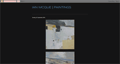 Desktop Screenshot of ianmcque.blogspot.com