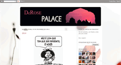 Desktop Screenshot of derosepalace.blogspot.com