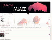 Tablet Screenshot of derosepalace.blogspot.com