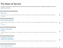 Tablet Screenshot of heartofservice.blogspot.com