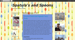 Desktop Screenshot of adventuresofspoonsandspatulas.blogspot.com