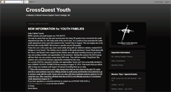 Desktop Screenshot of crossquest.blogspot.com