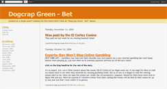 Desktop Screenshot of dogcrapgreenbet.blogspot.com