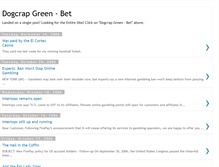 Tablet Screenshot of dogcrapgreenbet.blogspot.com