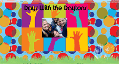 Desktop Screenshot of dayswiththedaytons.blogspot.com