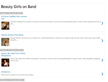 Tablet Screenshot of beautygirlsonband.blogspot.com