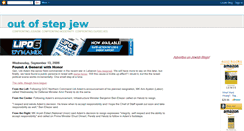 Desktop Screenshot of outofstepjew.blogspot.com