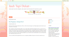 Desktop Screenshot of jauhtapidekat.blogspot.com